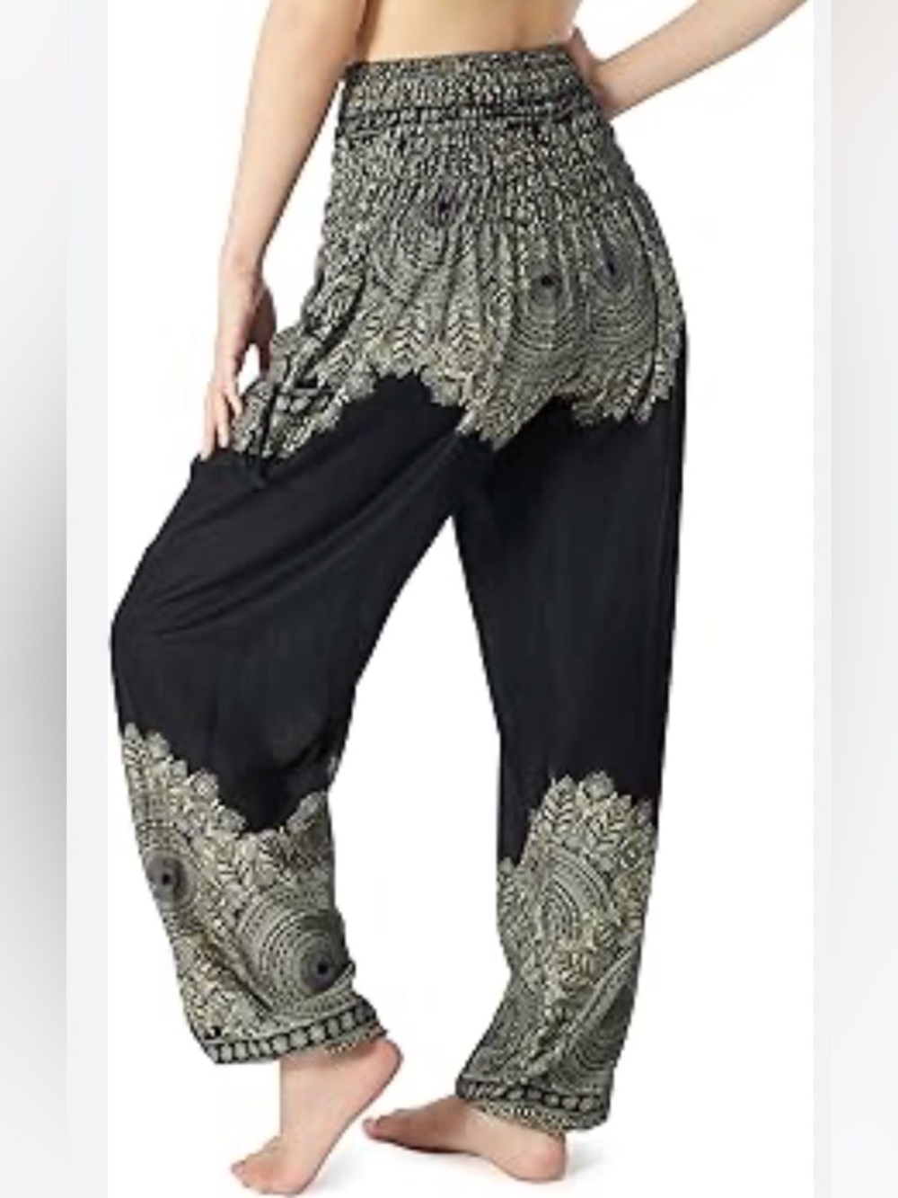 Joob Joob brand bohemian-style Boho harem pants L/XL Lightweight & Breathable